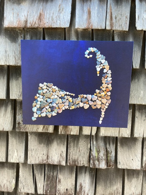 Heart Canvas Created by Cape Cod Local Artisan