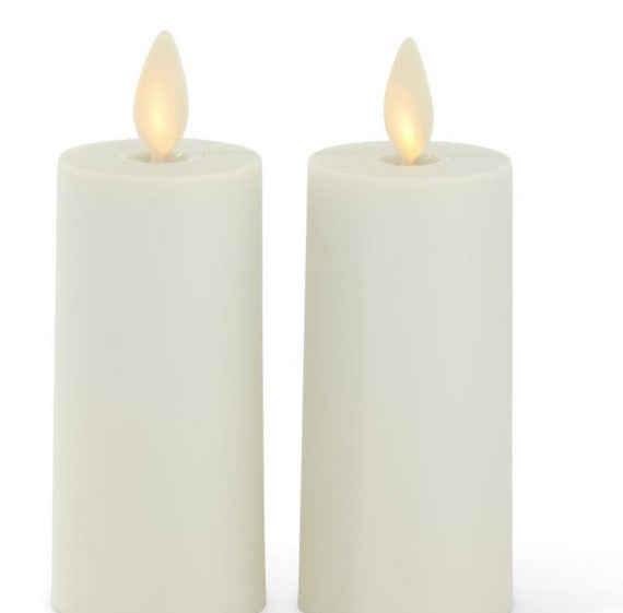 Set of 2 - 3"Luminara® Flameless Candle - Votive - White