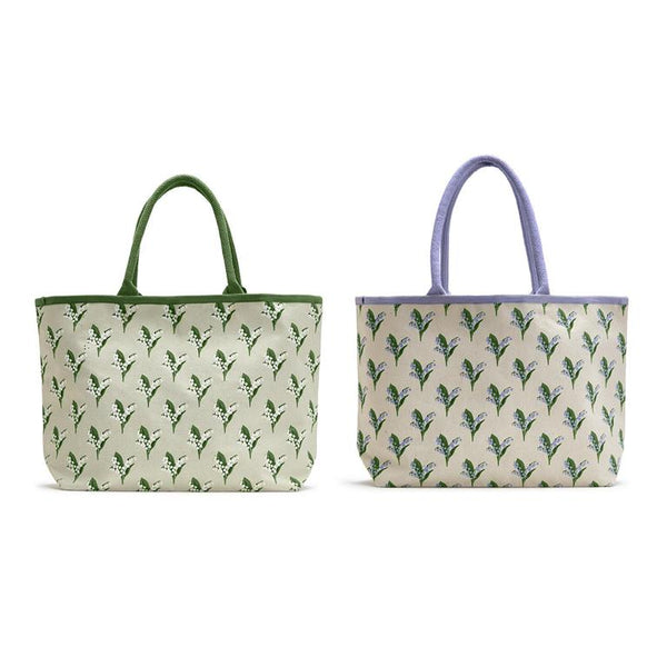Lily of The Valley Tote Bag - Available in 2-Colors