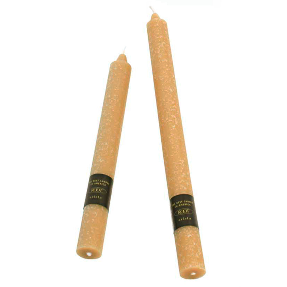 Set of 2 - 9 Inch Root Timberline Arista Dinner Candle - Beeswax
