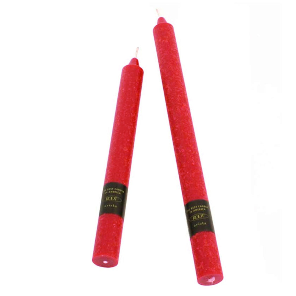 Set of 2 - 9 Inch Root Timberline Arista Dinner Candle - Garnet