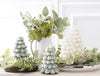 5.25 x 8.5 Inch Green Wax Snowy Tree Luminara Indoor Candle -+ Limited Quantity