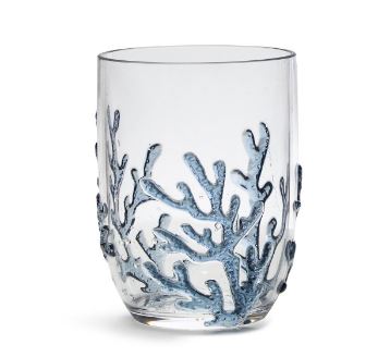 18 Oz. Coral Reef Glass, Shatterproof