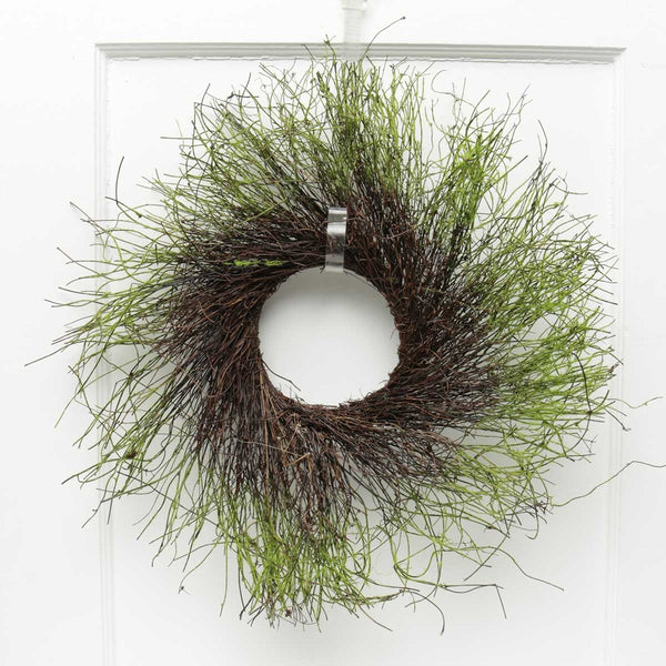 22" Twig and Moss Wreath Base