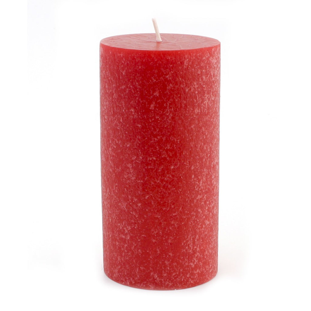 Root Timberline Pillar Candle -  3 X 6 Red - Root Candles Made in America