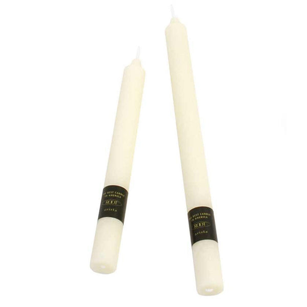 Set of 2 - 9 Inch Root Timberline Arista Dinner Candle - Ivory