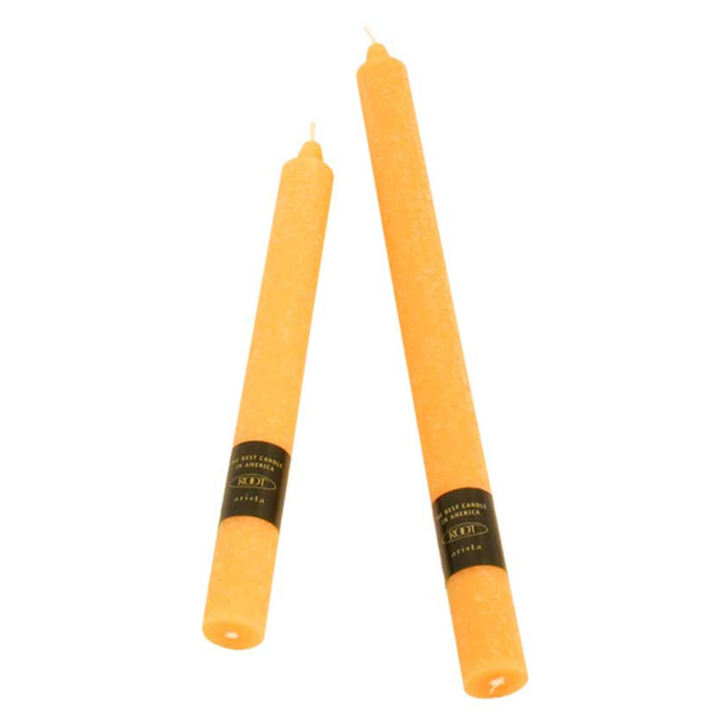 Set of 2 - 9 Inch Root Timberline Arista Dinner Candle - Mandarin
