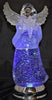 Buy Two Special - 13"H Acrylic, Color-Changing Angel, LED Lit Tabletop Decor