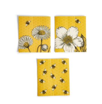 Save The Bees - Set of 3 Multipurpose Kitchen Towels