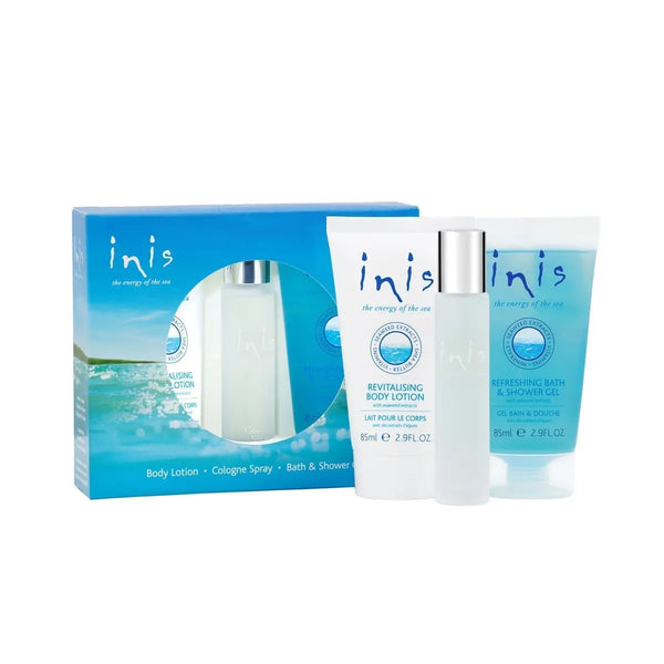Inis Trio Gift Set - Cologne Spray, Body Lotion, Shower Gel